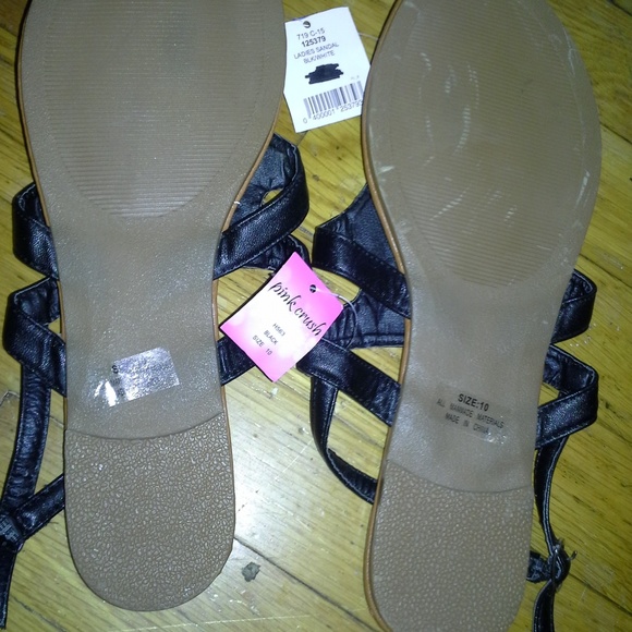 Pink Crush womans sandals NEW  size 10 - Picture 2 of 4